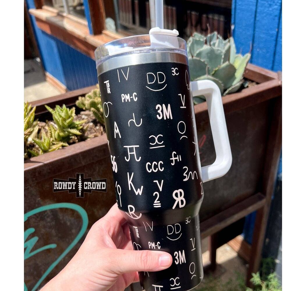 Country Roads Ranch Brands 40 oz Stainless Steel Tumbler